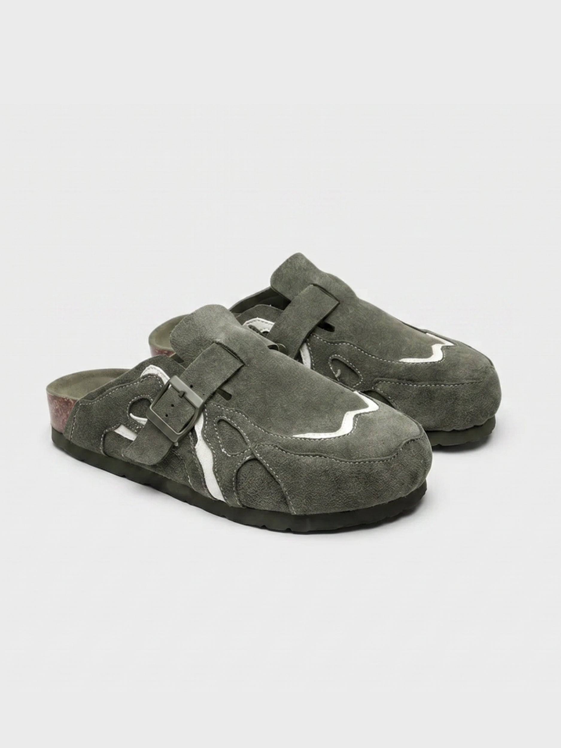 DCRB Wavey Clogs - Army Green