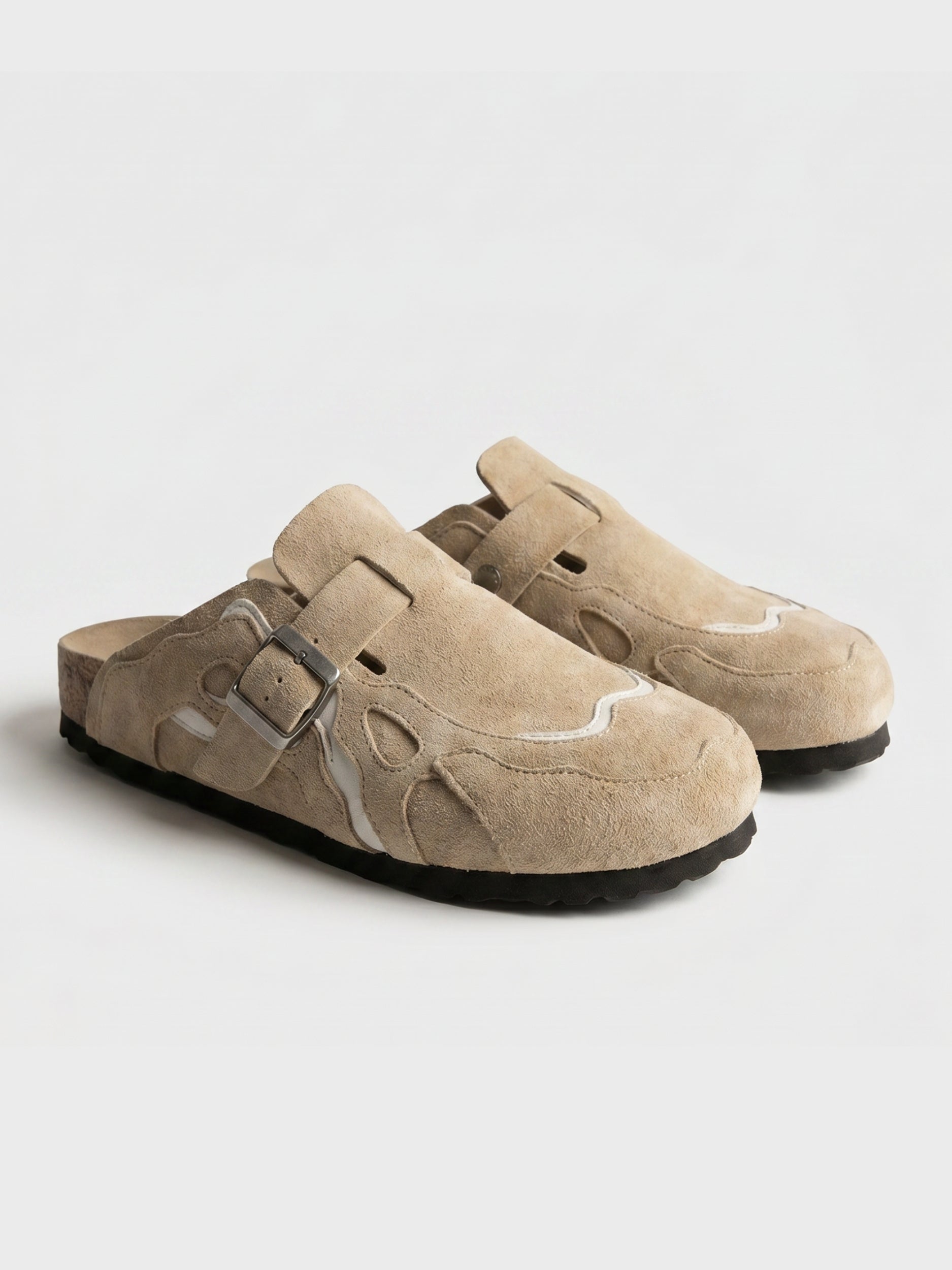 DCRB Wavey Clogs - Beige