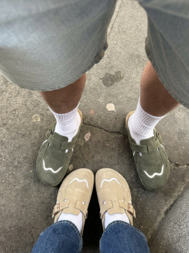 DCRB Wavey Clogs - Beige