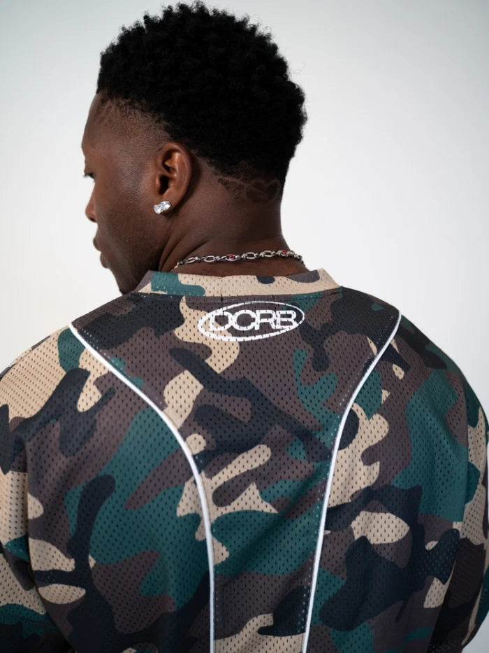 DCRB Camo Football Tee