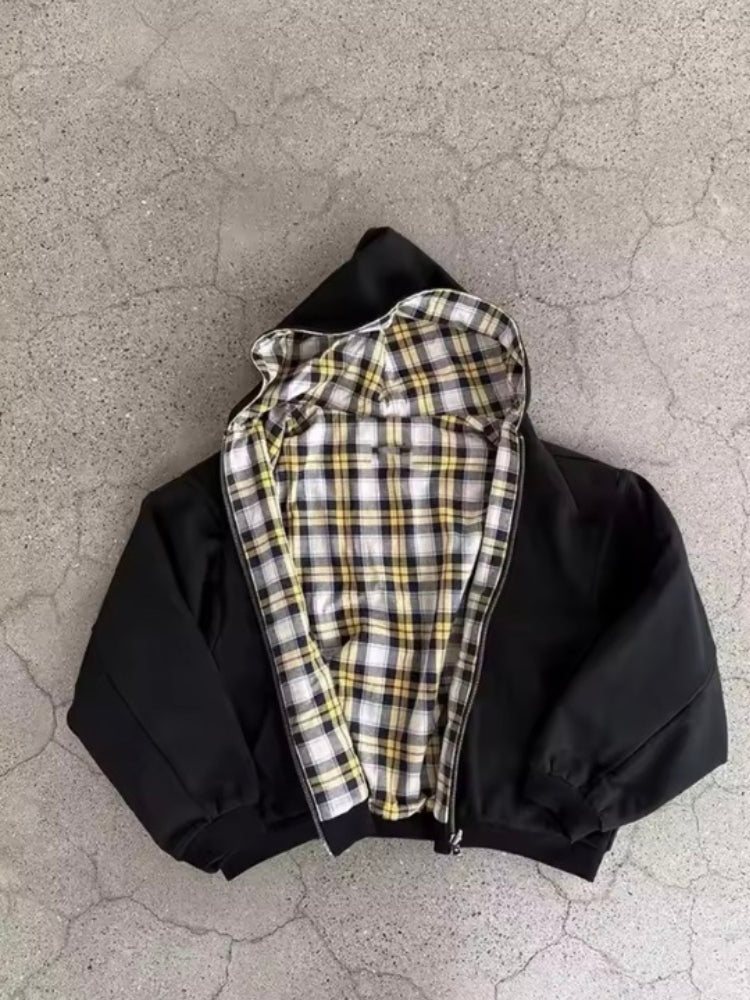 DCRB Inside Out Checkered Zipper