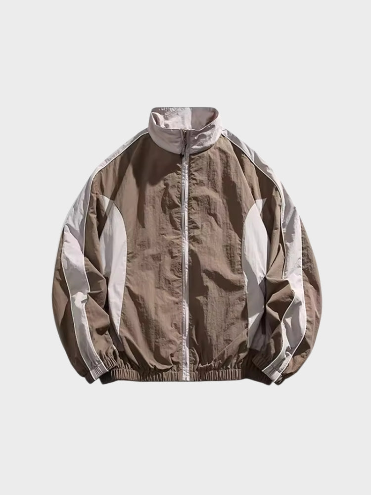 DCRB Vintage Varsity Waterproof Track Jacket