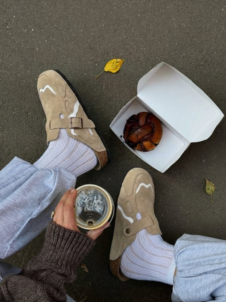 DCRB Wavey Clogs - Beige