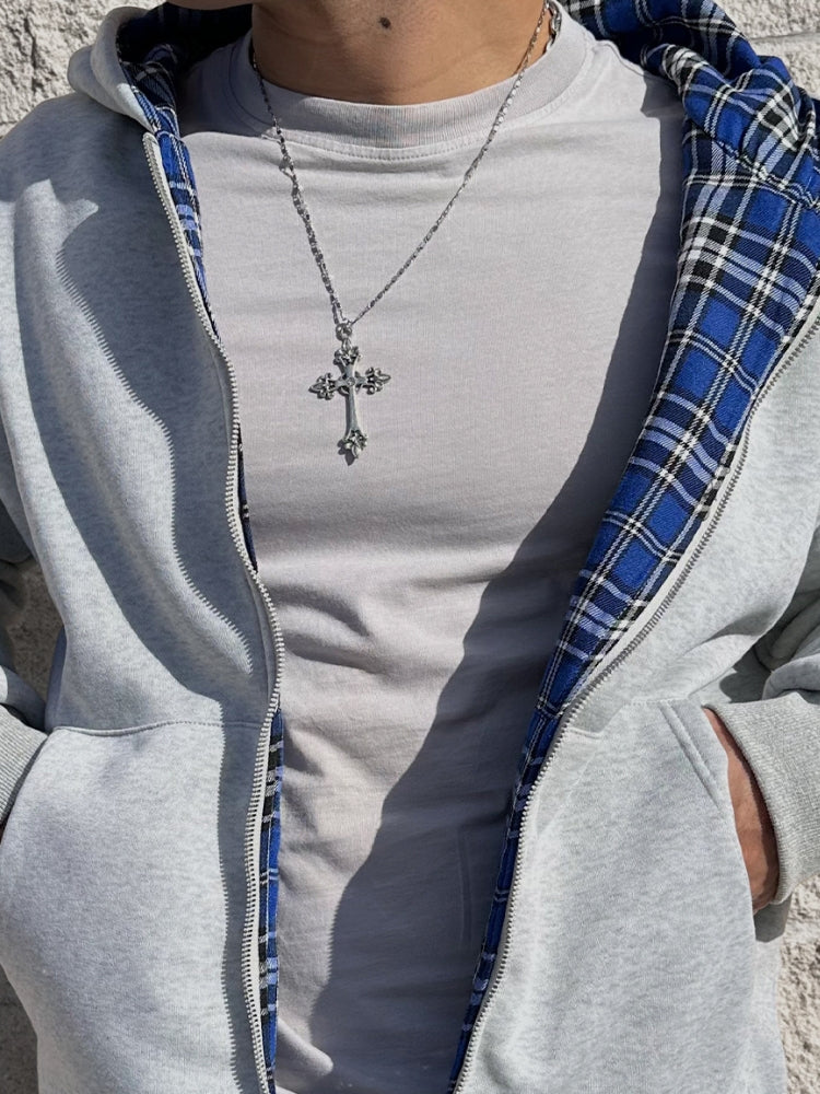 DCRB Inside Out Checkered Zipper