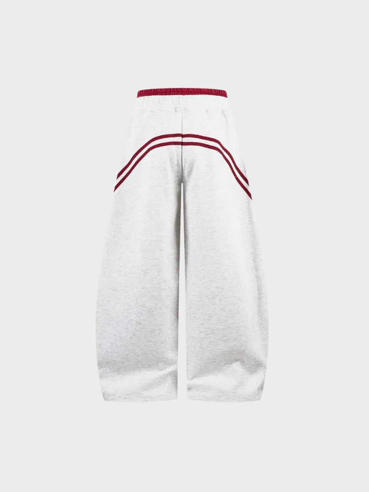 DCRB Striped Contrast Barrel Fit Joggers
