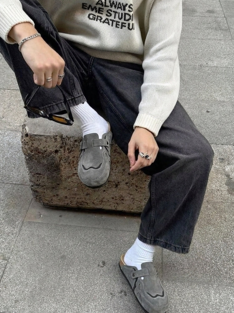 DCRB Wavey Clogs - Grey
