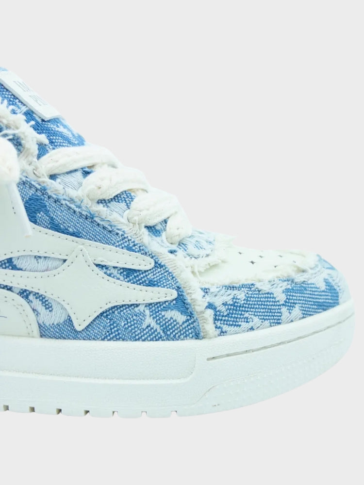 DCRB Broken Denim Sneakers
