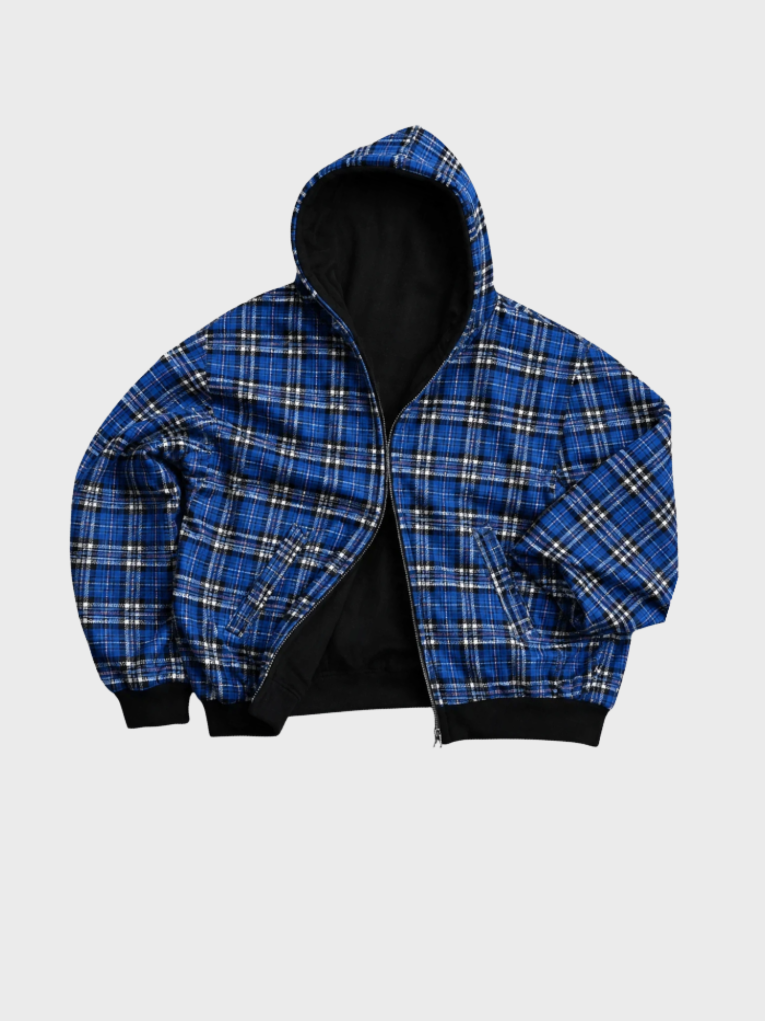 DCRB Inside Out Checkered Zipper