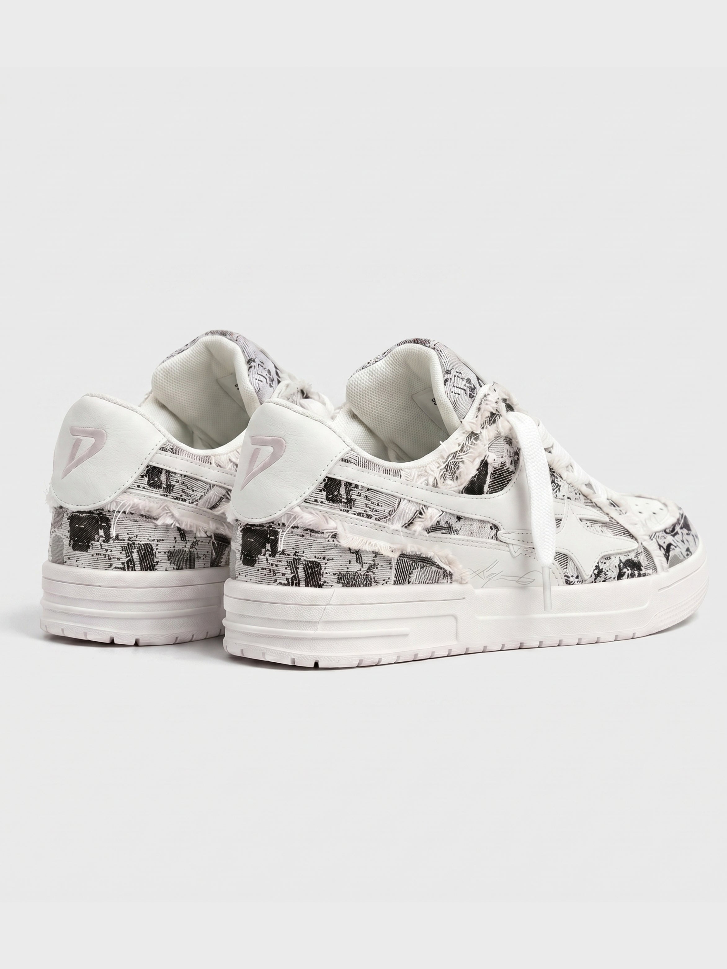 DCRB Broken Camo Grey Sneakers