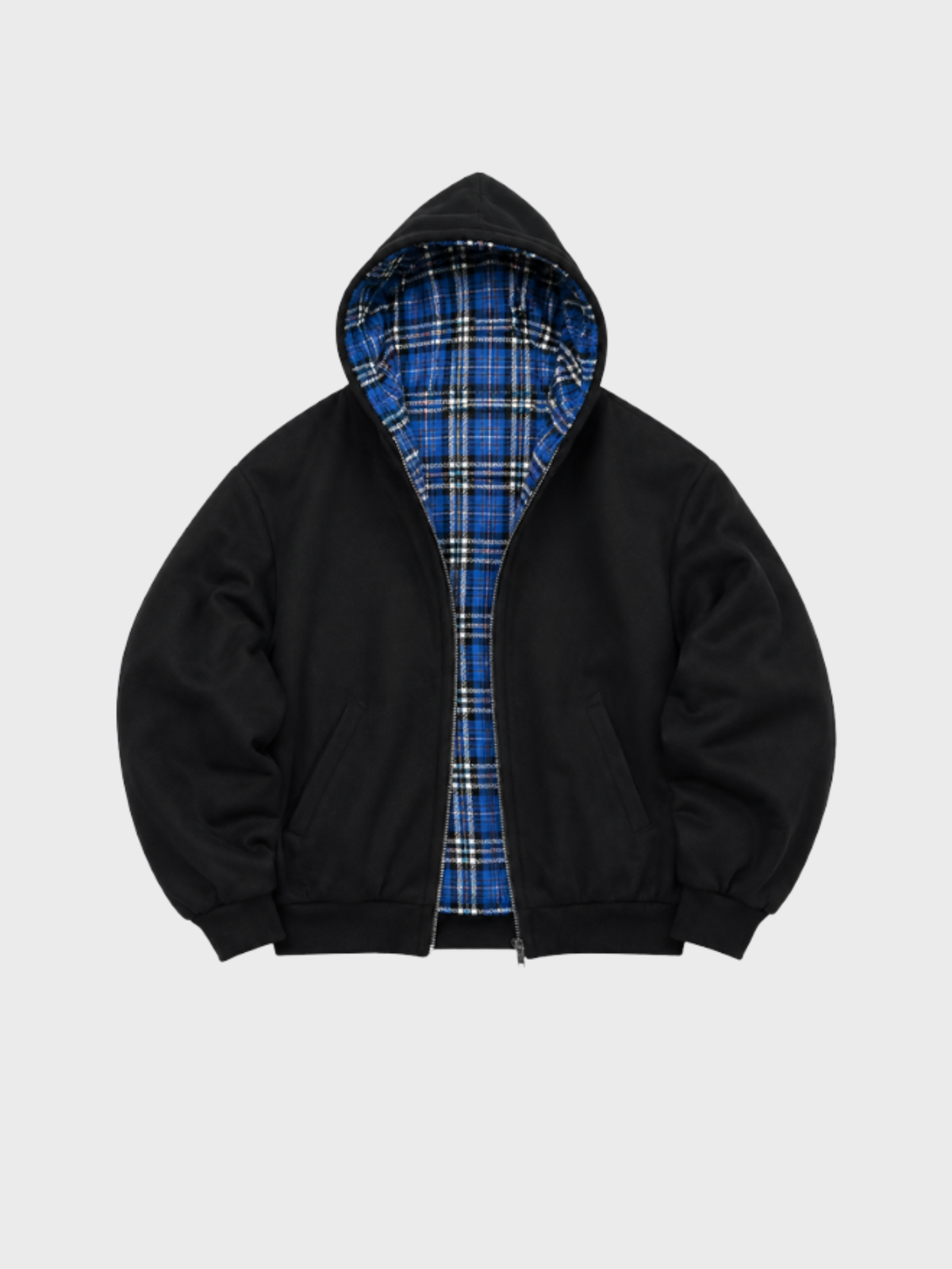 DCRB Inside Out Checkered Zipper
