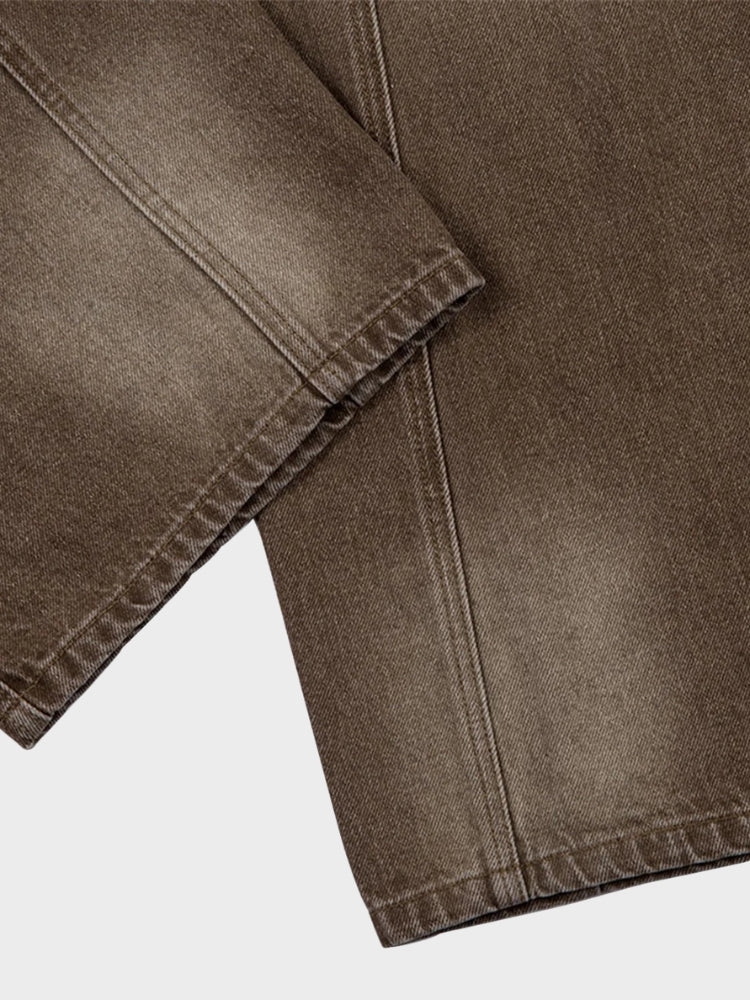 DCRB Washed Workwear Barrel Jeans