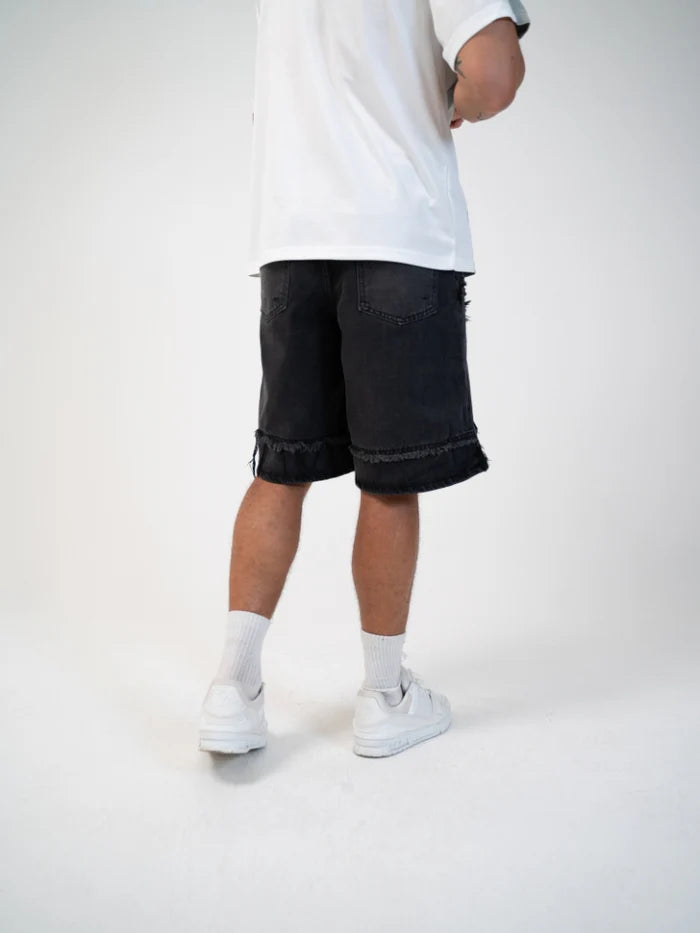 DCRB Distressed Street Denim Jorts