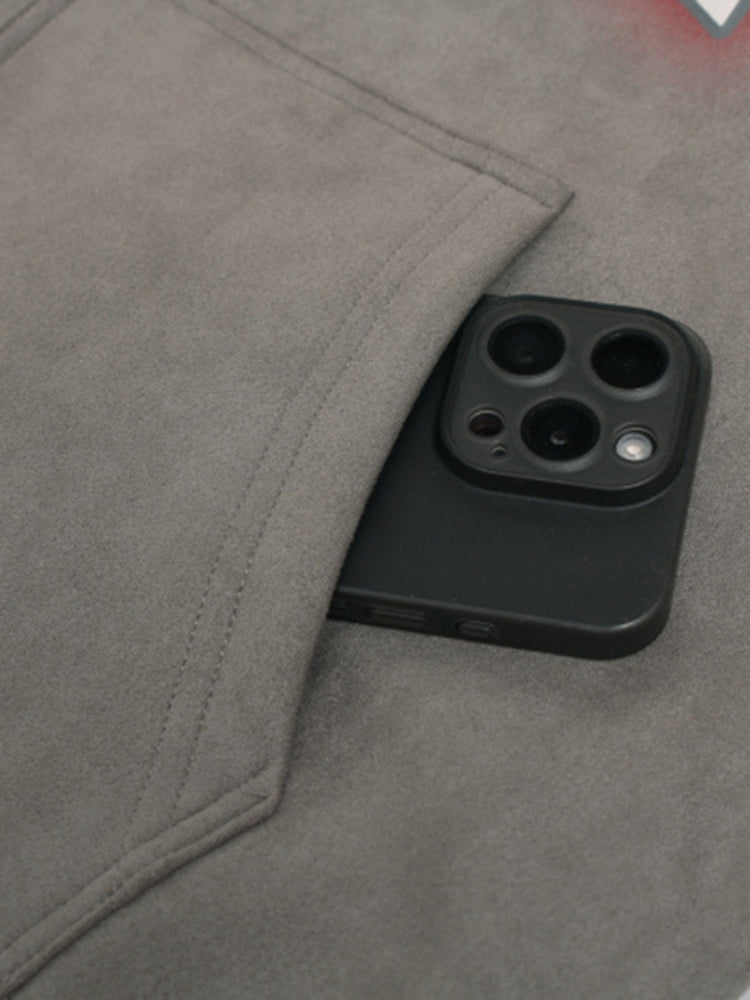 DCRB Two Piece Suede Hoodie