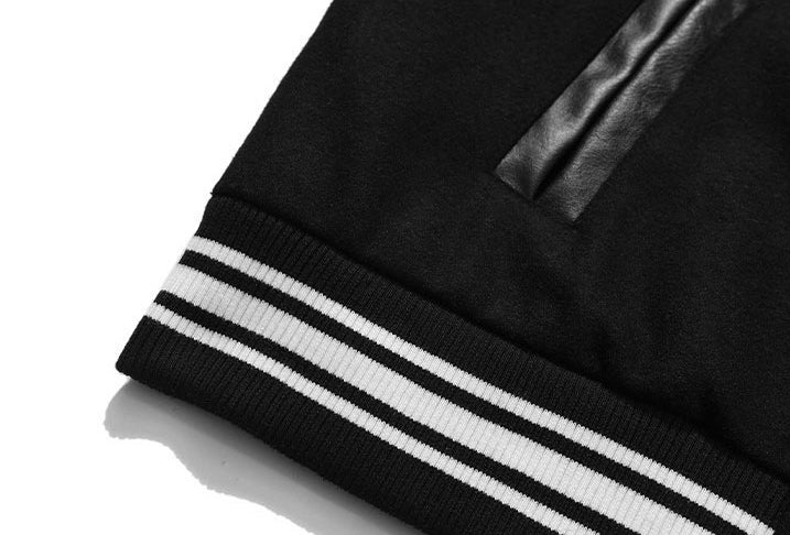 Veste Varsity Vintage Os Noir