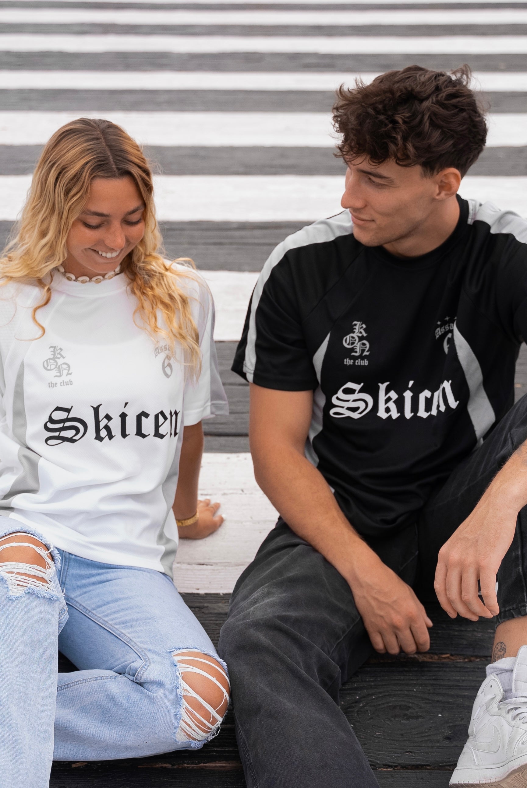 T-shirt Skicen vintage