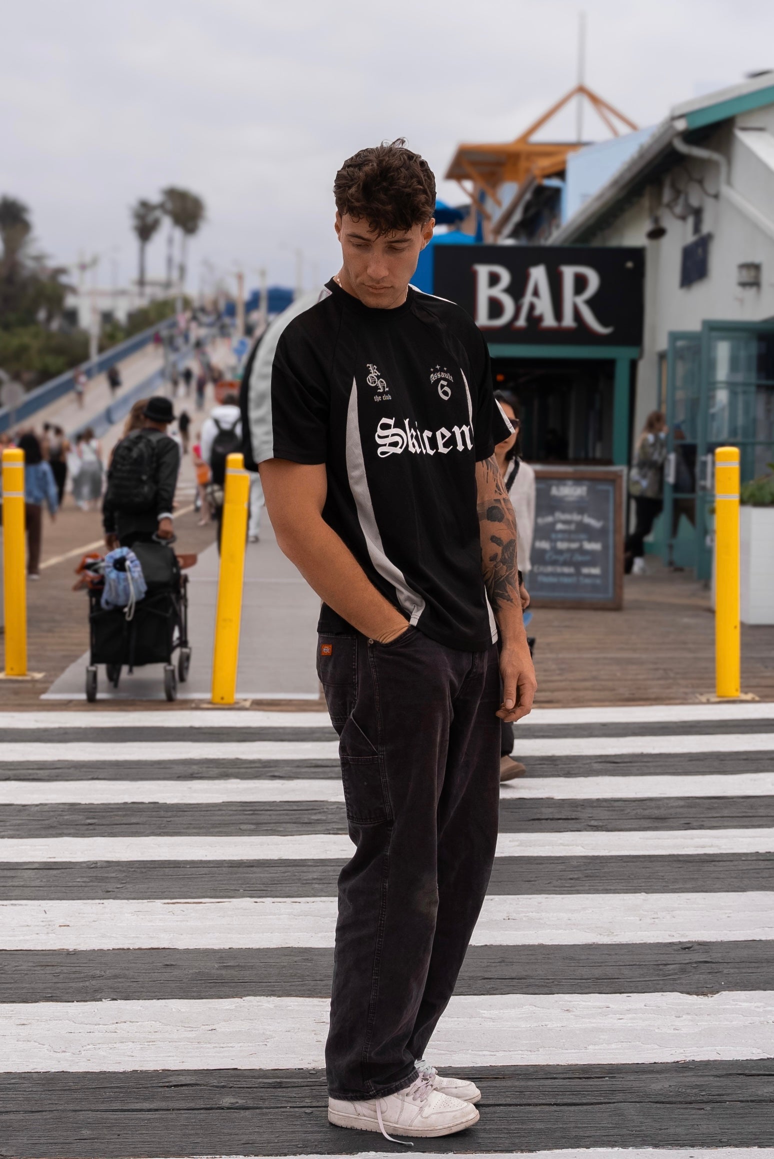 T-shirt Skicen vintage