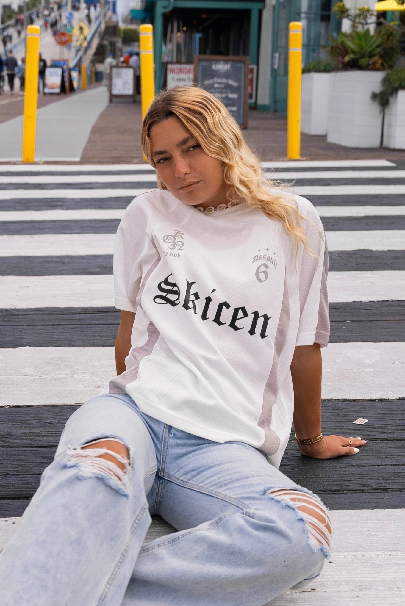 T-shirt Skicen vintage