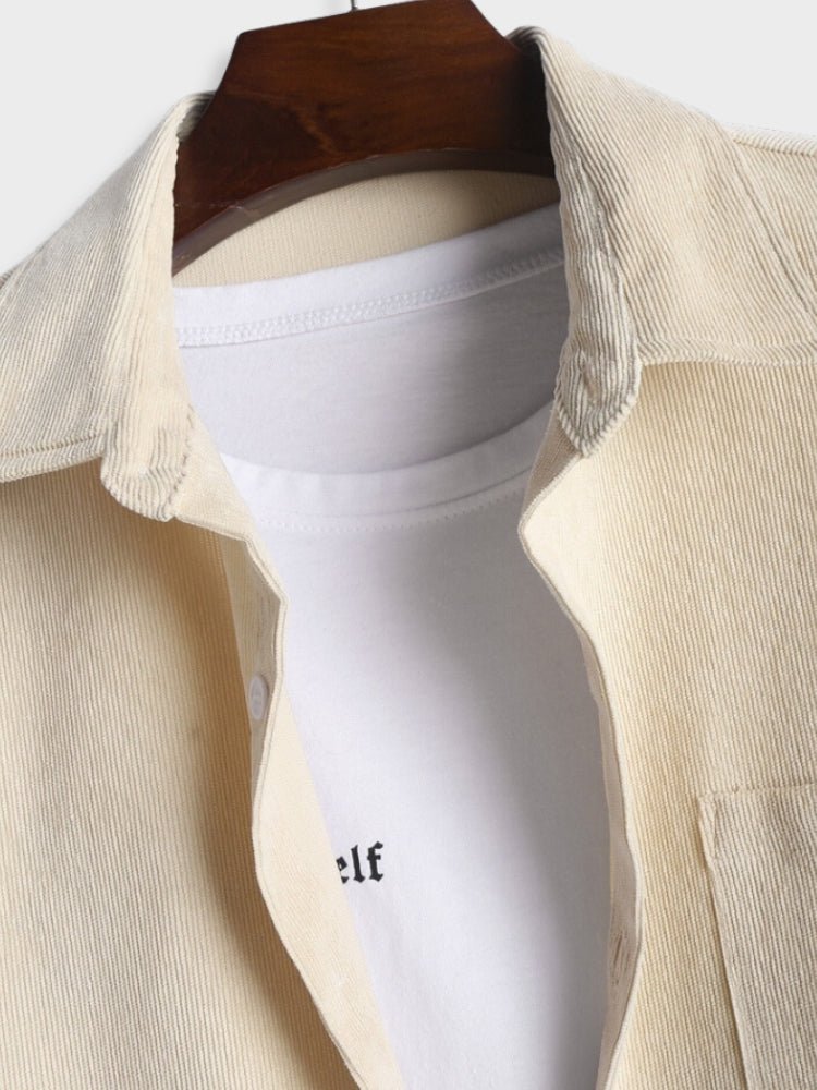 Chemise en velours côtelé - Antonio