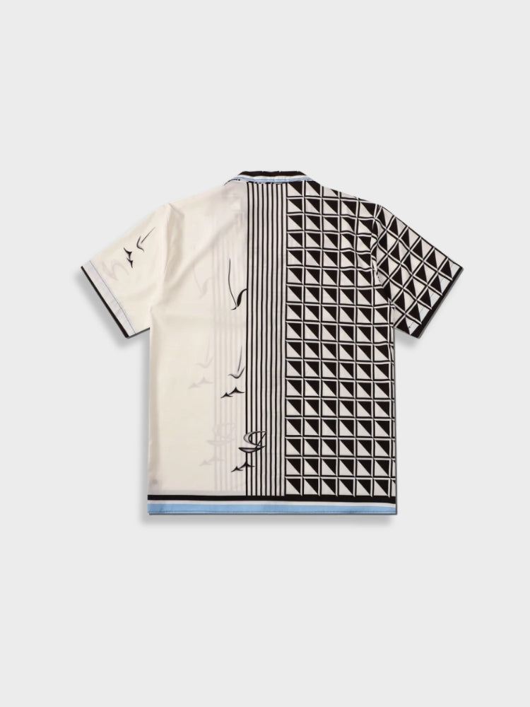 Chemise romaine à manches courtes