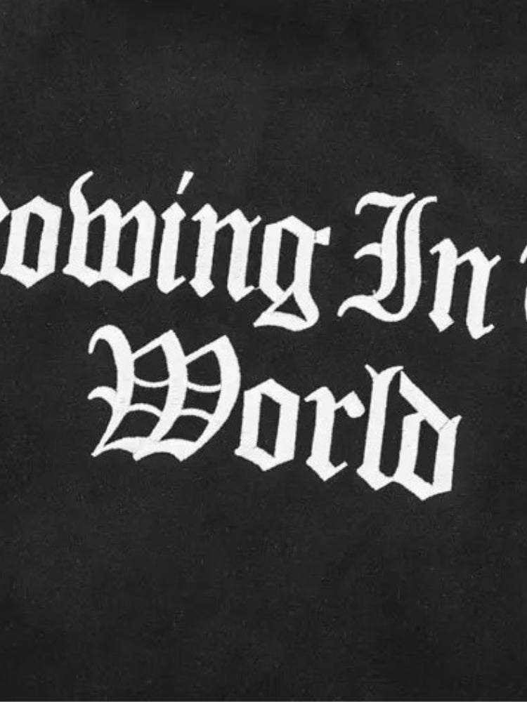 Vintage Hoodie - Growing in the World