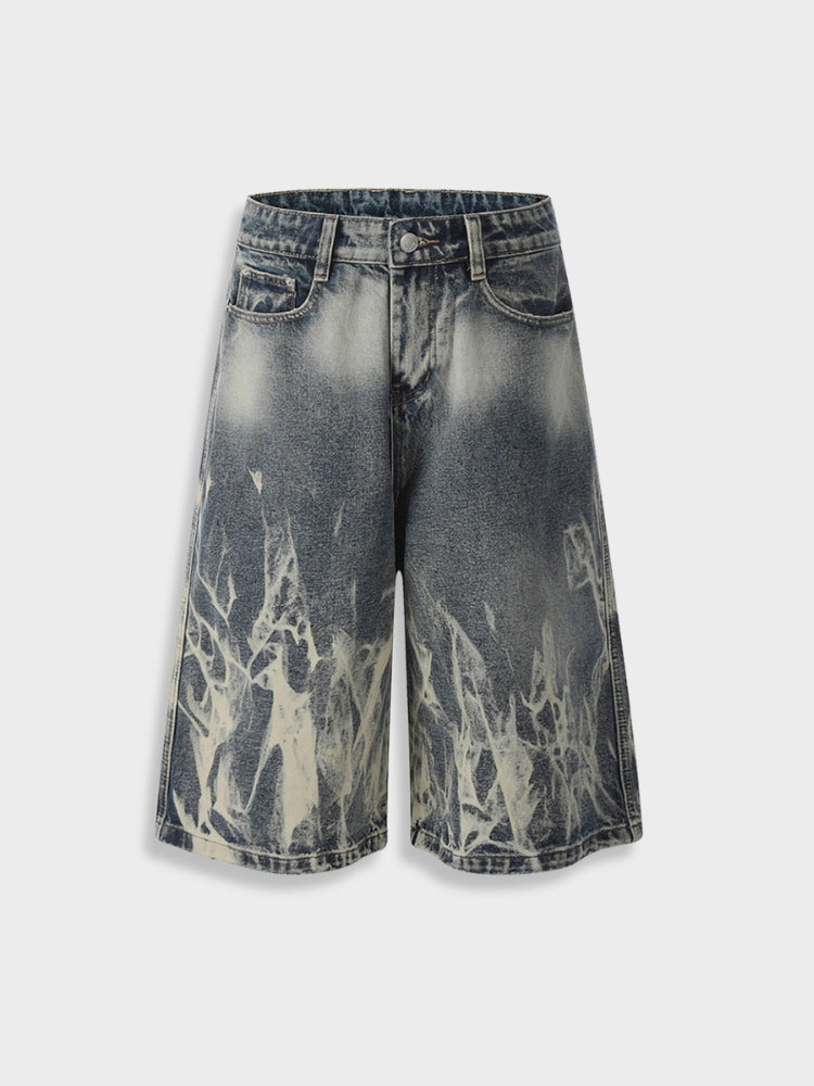 DCRB Distressed Denim Jorts