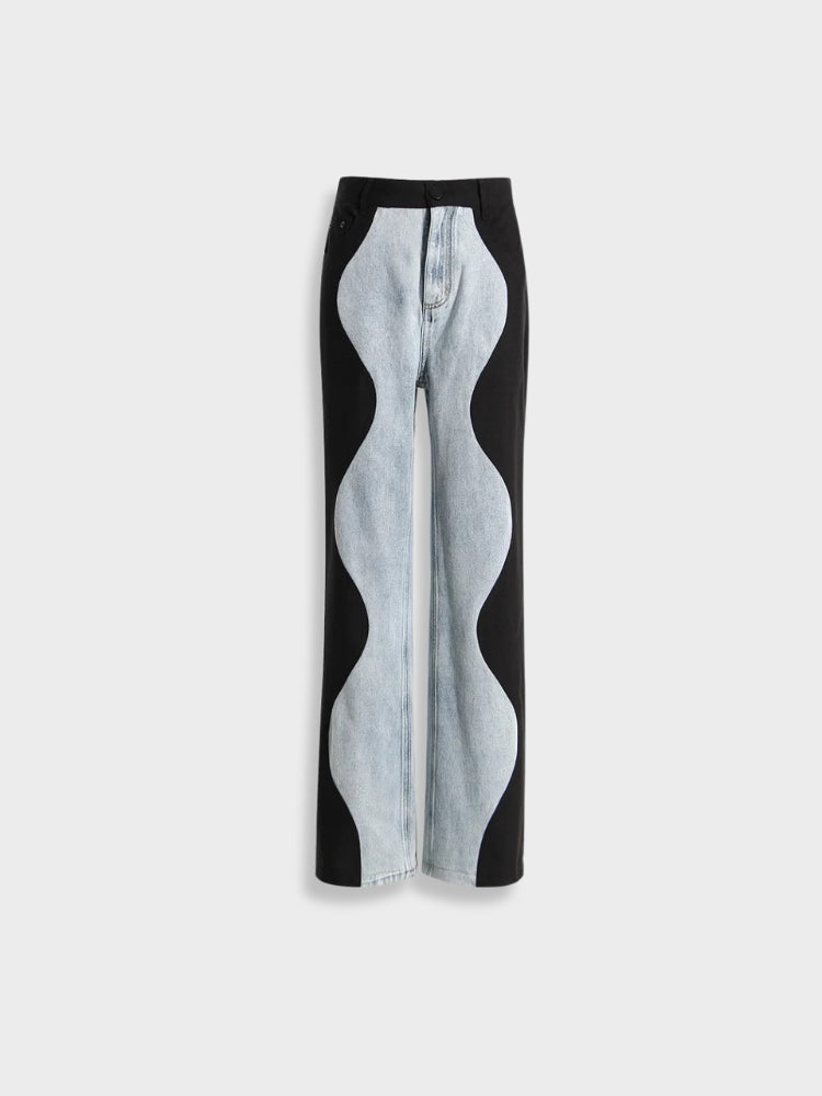 Jean ondulé vintage