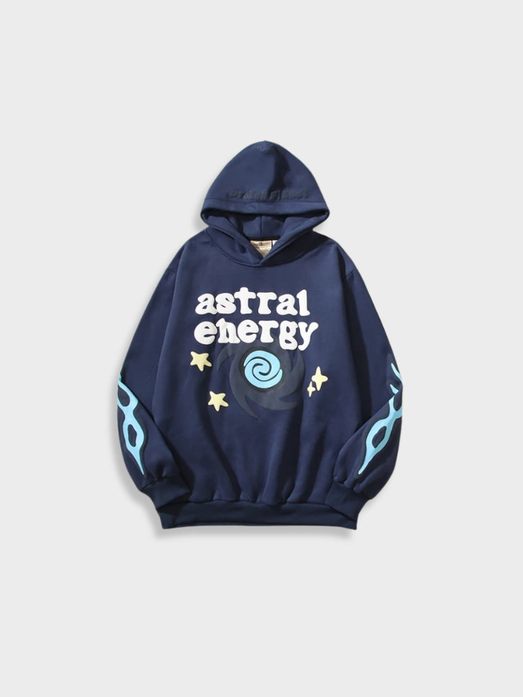 Sweat à capuche énergie astrale
