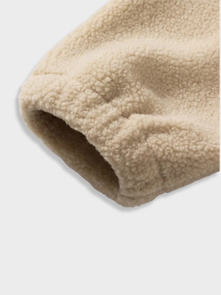 veste riche en polaire vintage