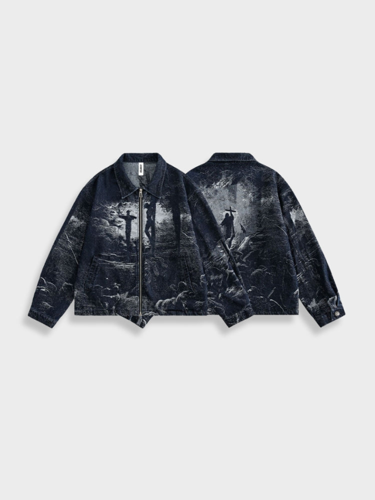 DCRB Judgement Day Vintage Denim Jacket