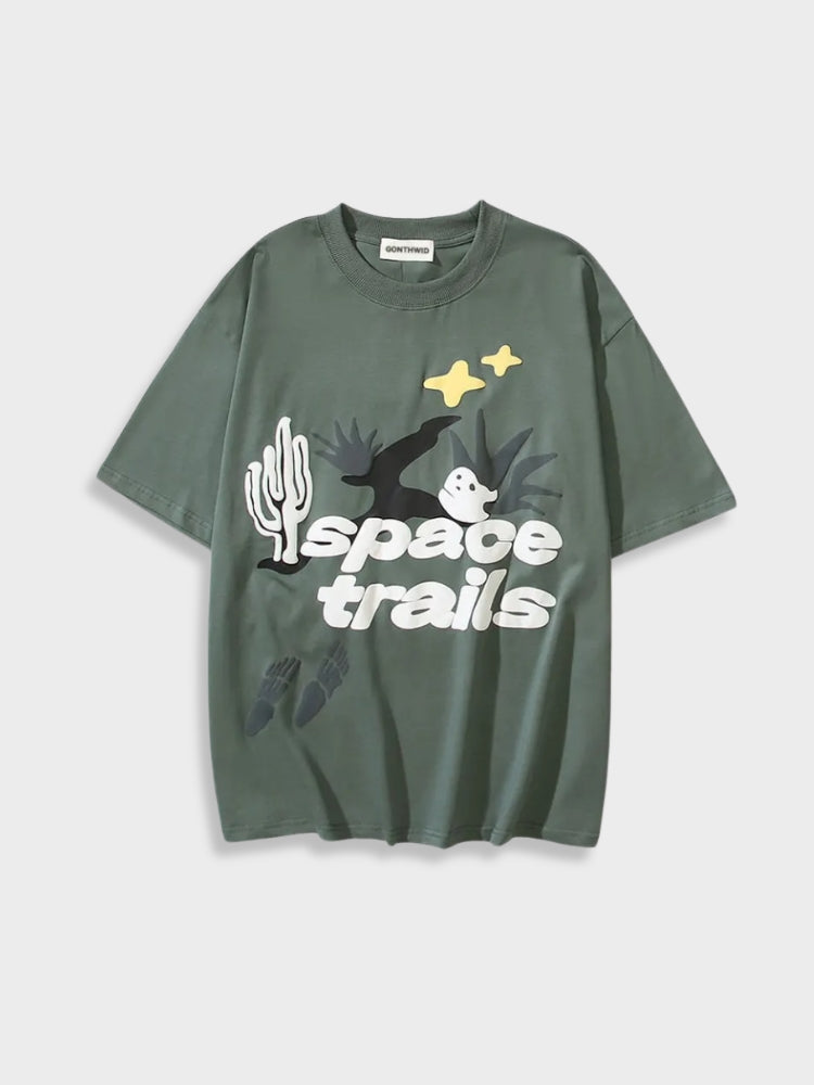 T-shirt Space Trails vintage