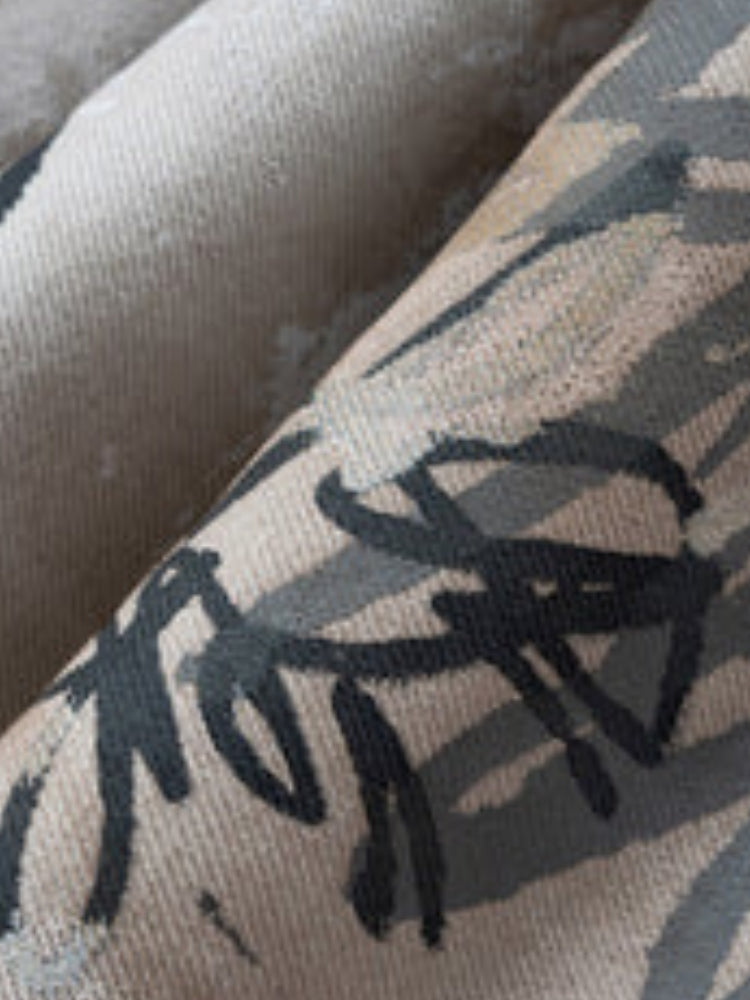 Hand Painted Graffiti Baggy Jeans