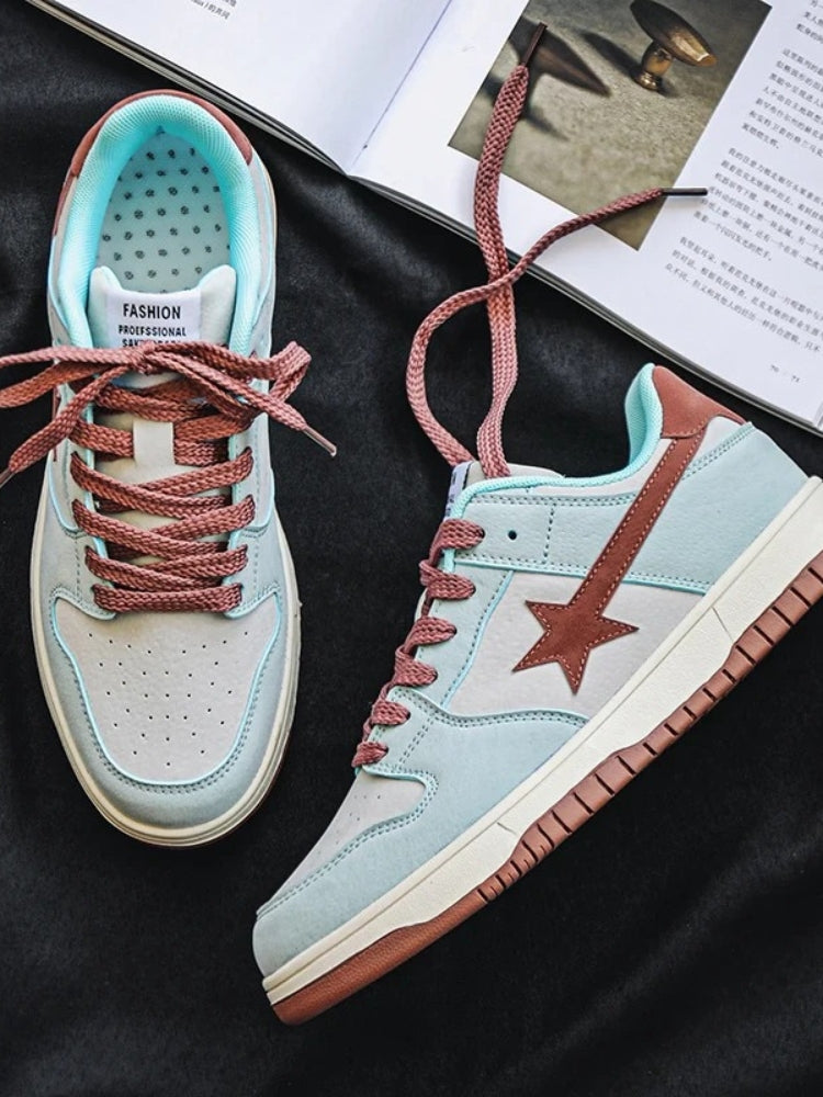 Dunks en daim bleu clair