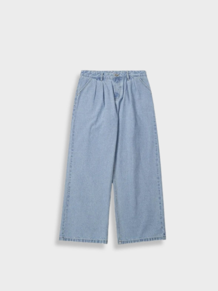 Jean rétro jambe droite