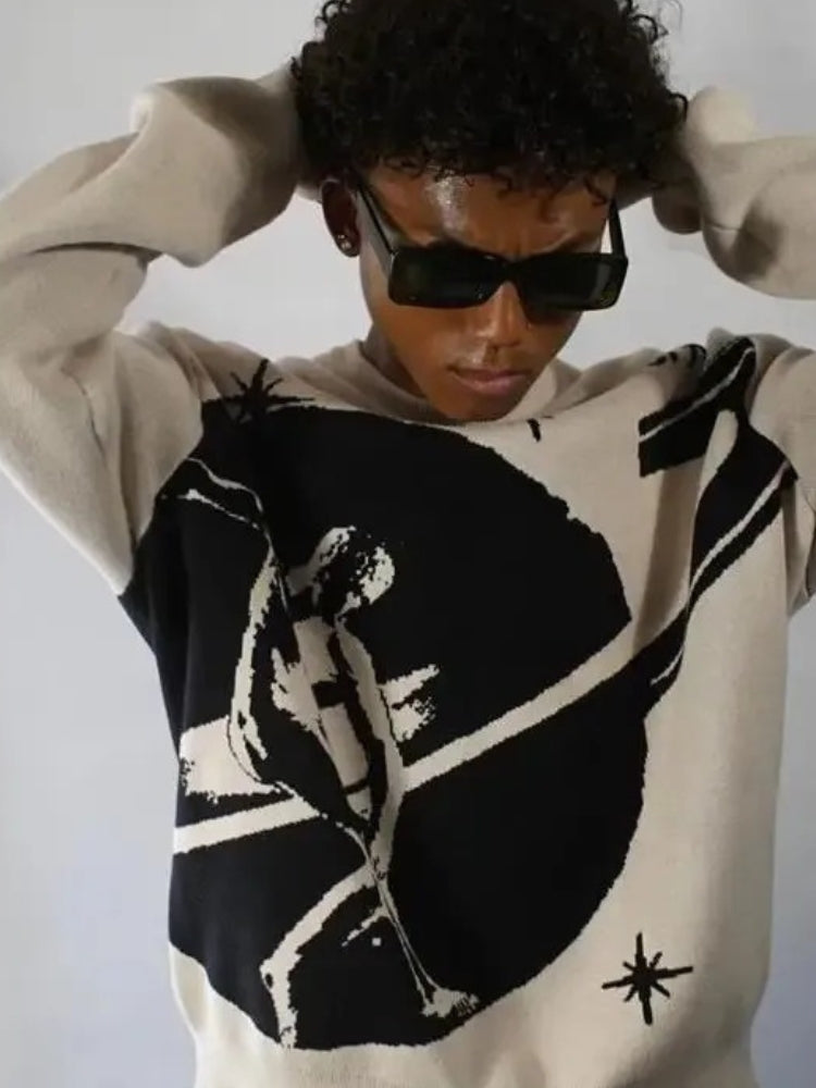 pull Saturne vintage