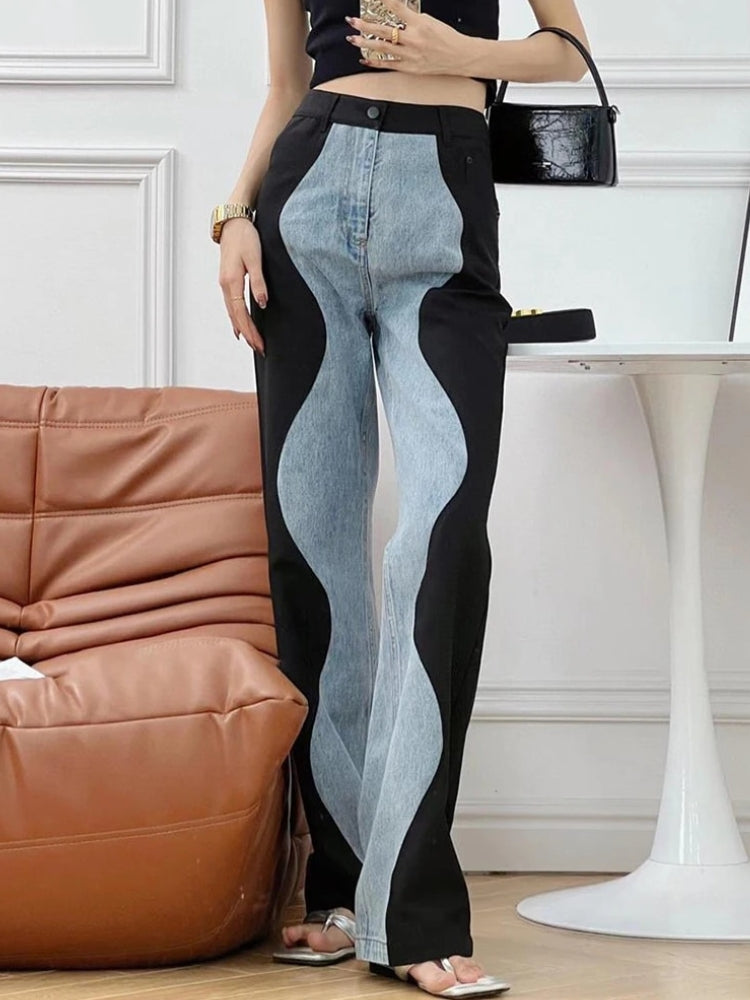 Jean ondulé vintage