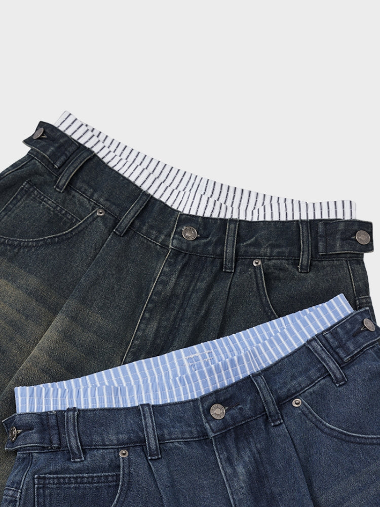 DCRB Denim Two Piece Waist Jorts