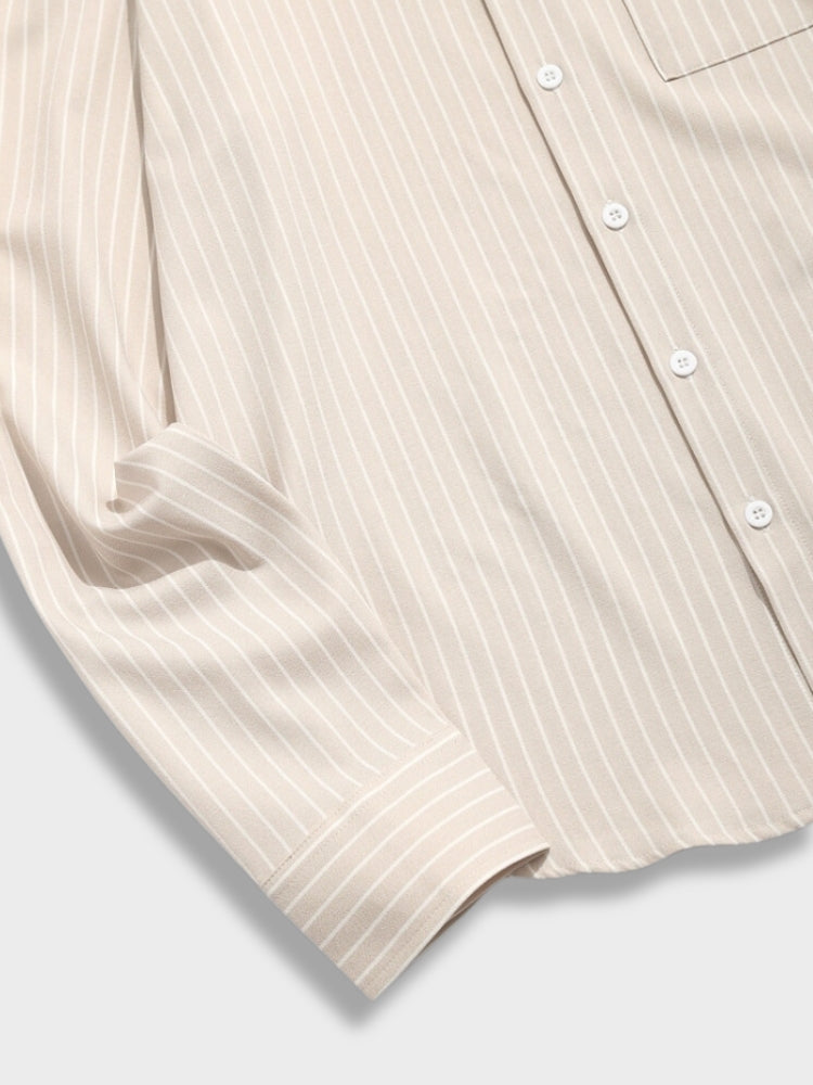 Chemisier à rayures verticales