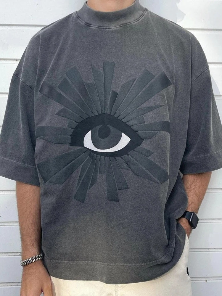 T-shirt pour les yeux dégoulinants