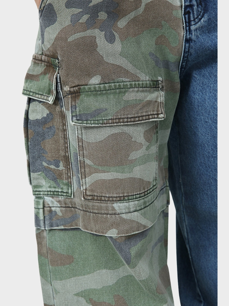 DCRB Camo Cargo & Denim Jeans