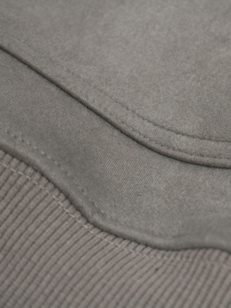 DCRB Two Piece Suede Hoodie