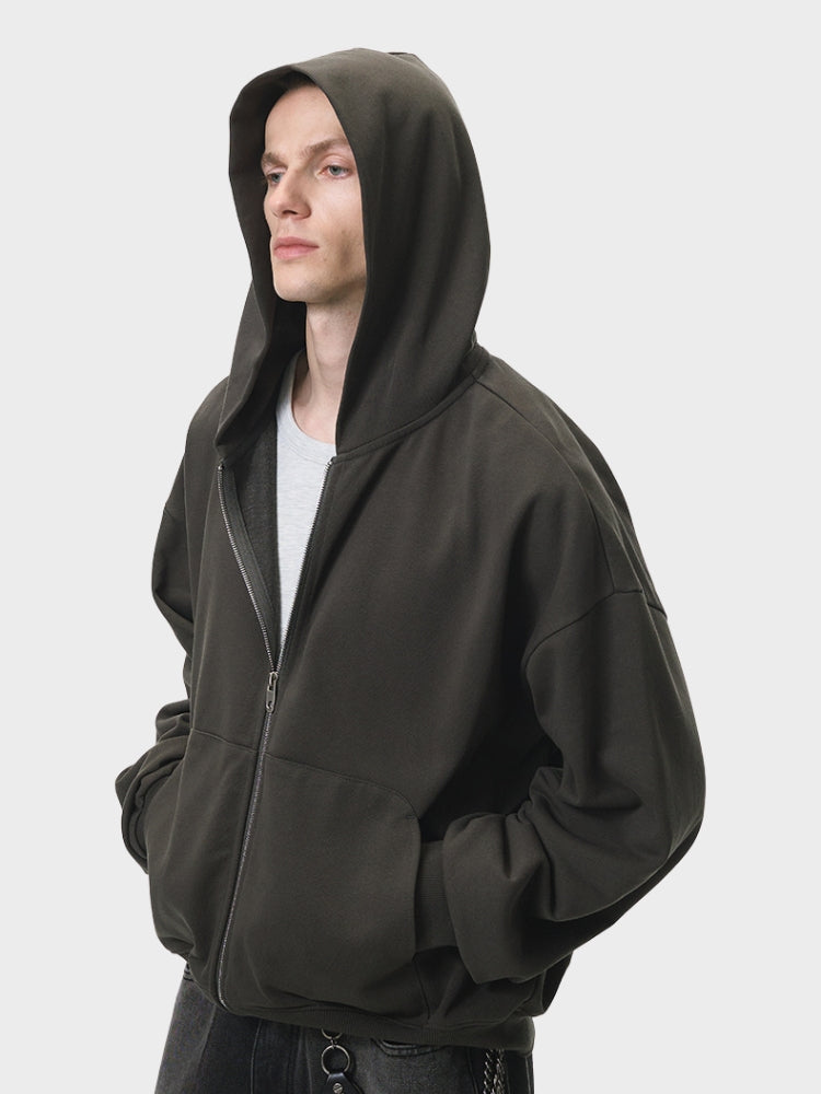 DCRB Boxy Fit Sweater with Zipper