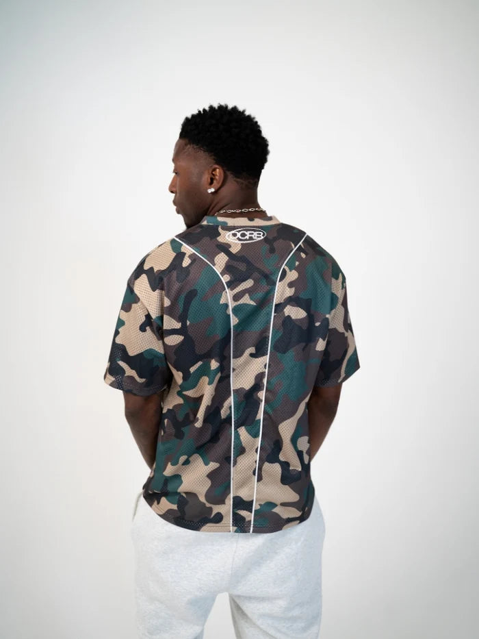 DCRB Camo Football Tee