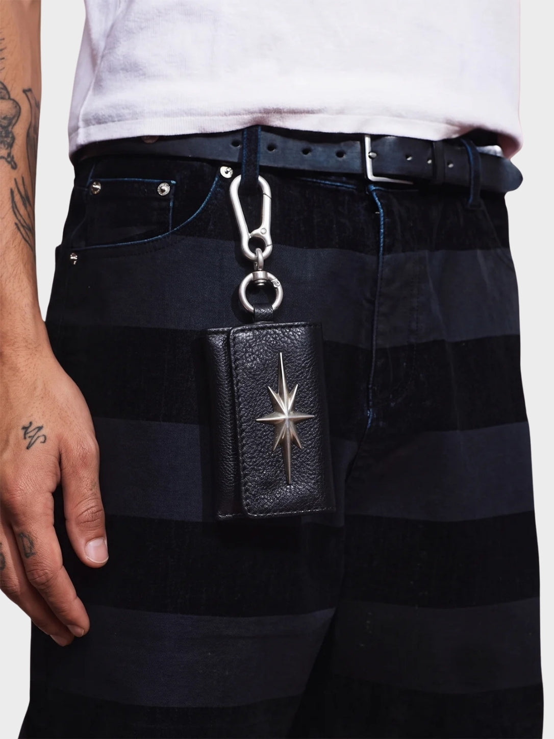 DCRB Leather Keychain Card Holder