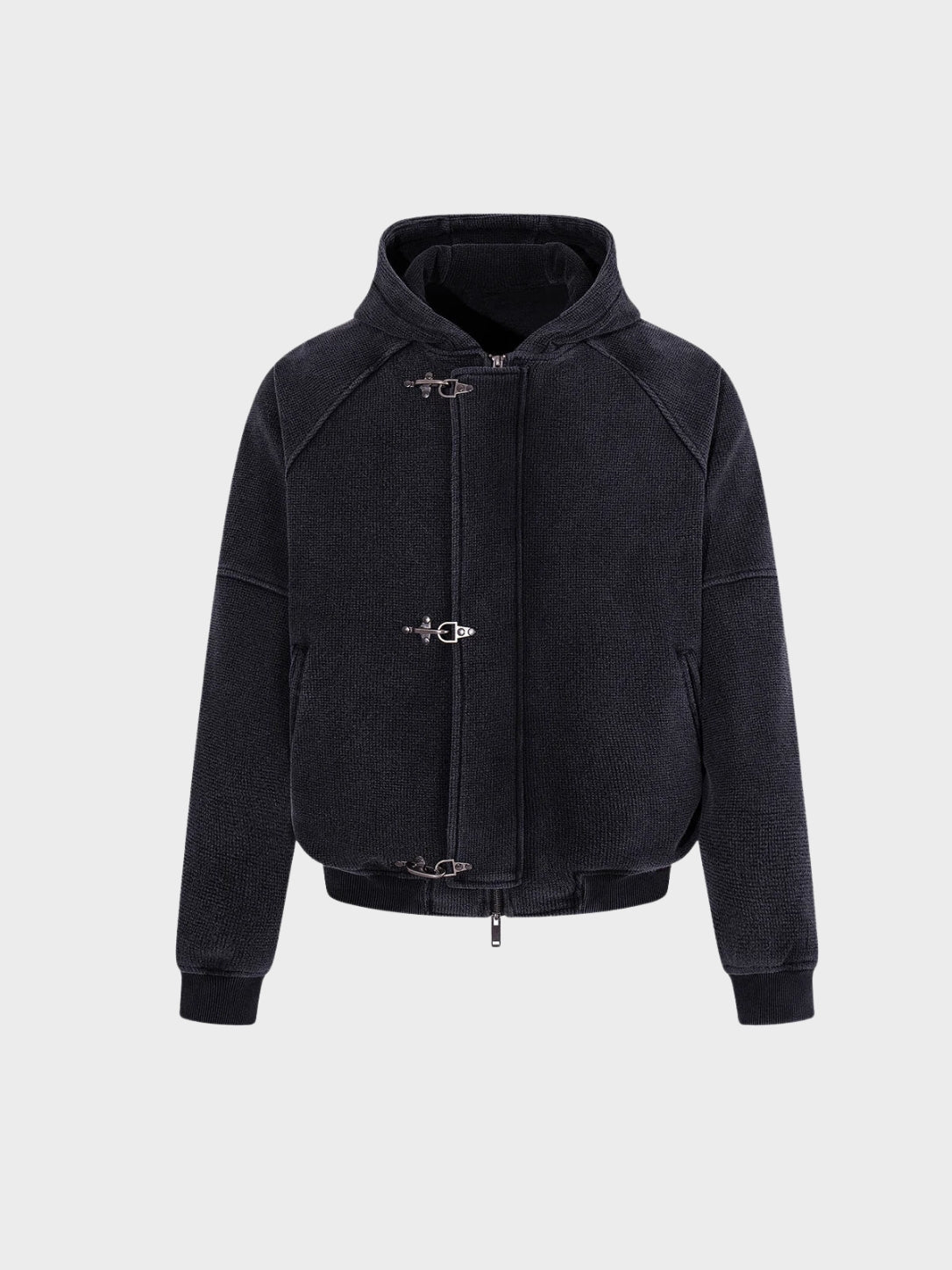 DCRB Waffle Clasp Zipper