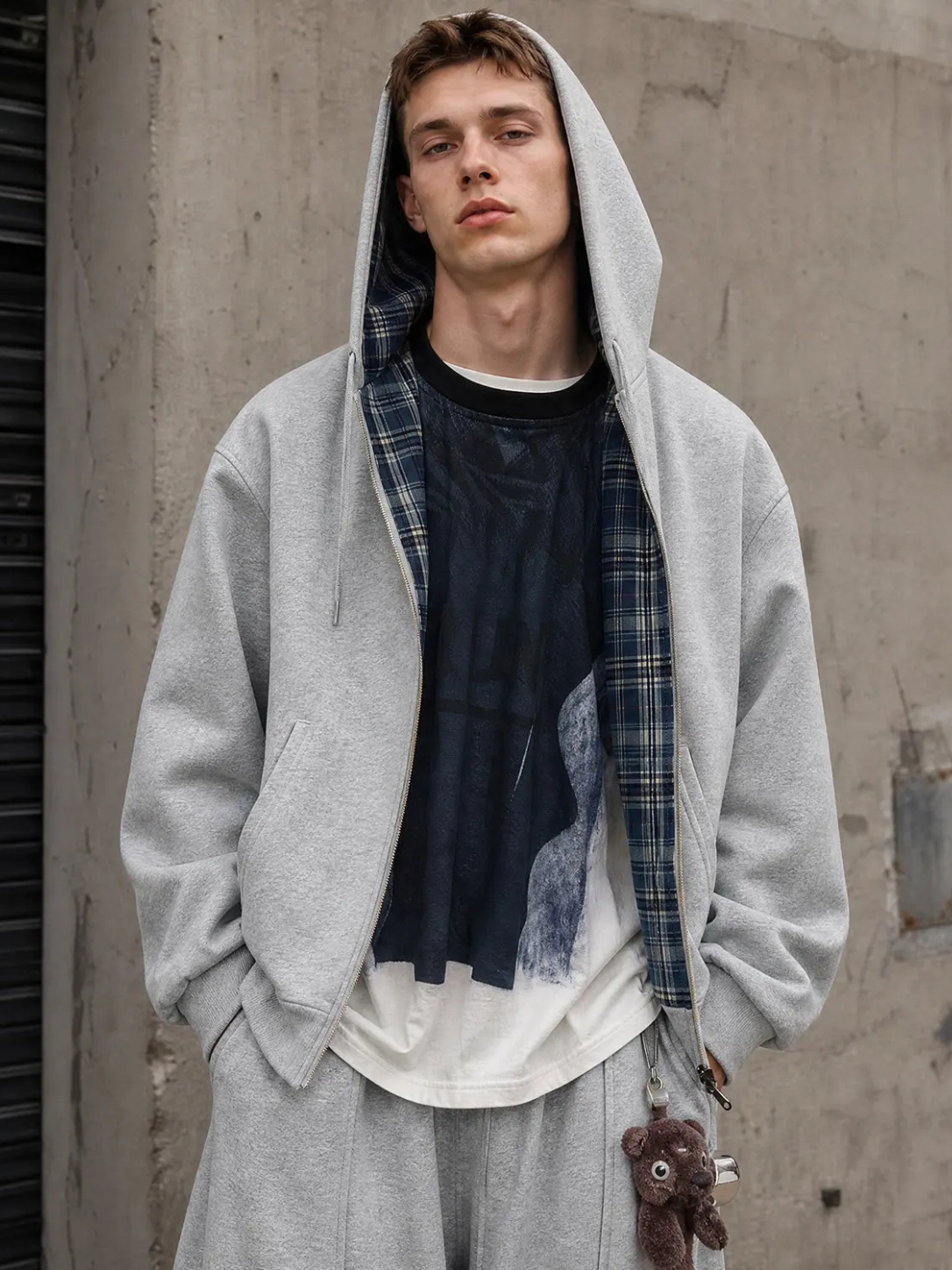 DCRB Checkered Zipper V2