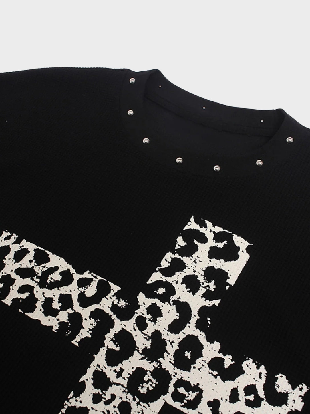 DCRB Leopard Cross Waffle Longsleeve