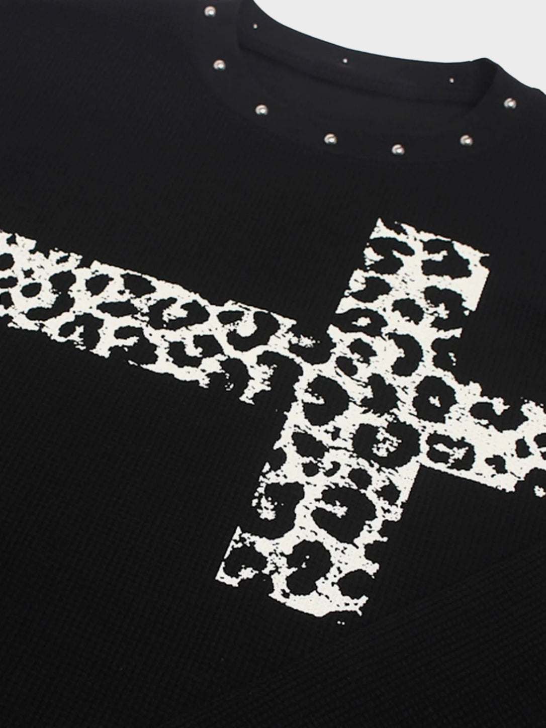 DCRB Leopard Cross Waffle Longsleeve