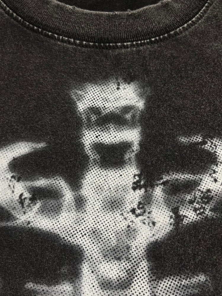 DCRB Washed Skeleton Tee