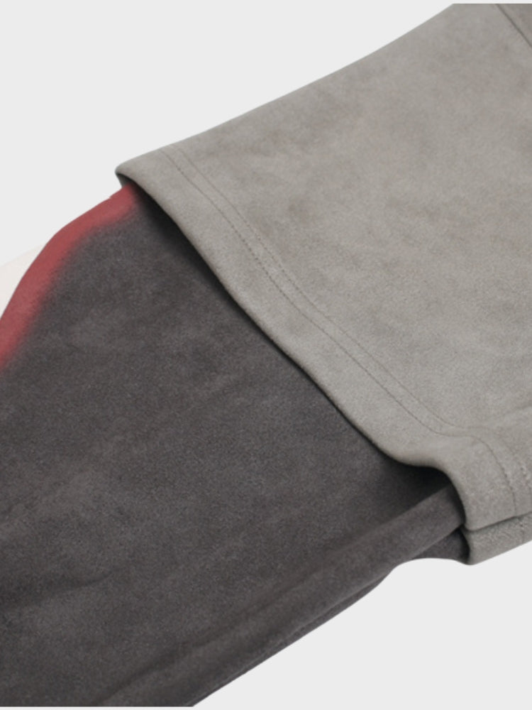 DCRB Two Piece Suede Hoodie