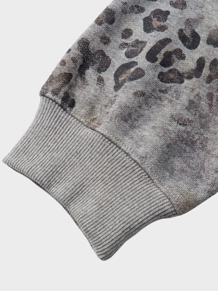 DCRB Leopard Vintage 400 GSM Washed Hoodie